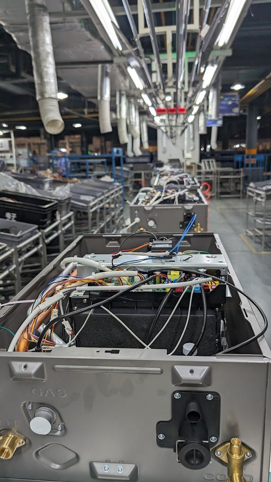 Water Heater Assembly Line