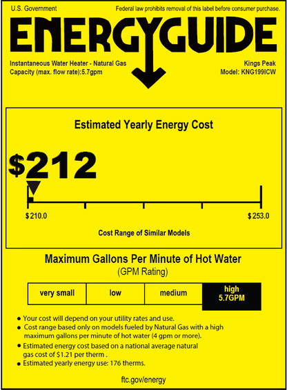 High Efficiency saves money lowering annual operating cost 